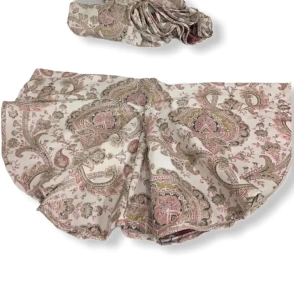 Croscill Window Valance Giulietta 2-Piece Circle Rod Pocket Window Valance